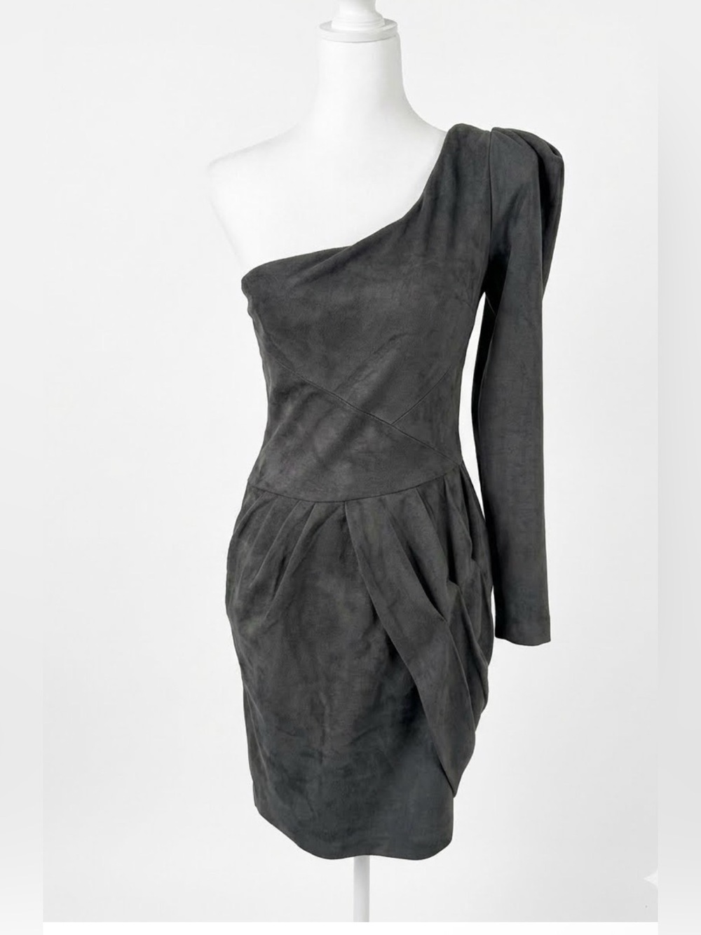 NWT Vintage Y2K Bebe faux suede dress from the Kardashians Made in the USA